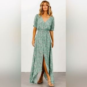 Baltic Born Robyn Maxi Dress Green Floral